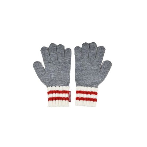 Full-finger Striped Knitted Gloves - Dsquared2 - Modalova