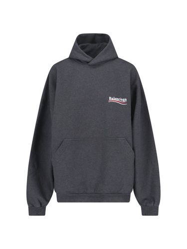 Balenciaga Logo Hoodie - Balenciaga - Modalova