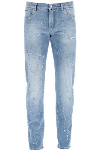 Dolce & Gabbana Cotton Denim Jeans - Dolce & Gabbana - Modalova