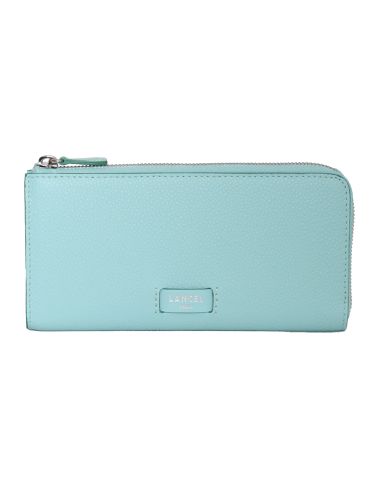 Lancel Light Blue Leather Wallet - Lancel - Modalova