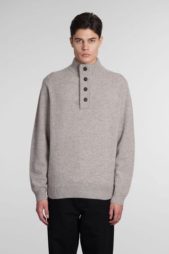 Patch Half Zip Knitwear In Wool - Barbour - Modalova