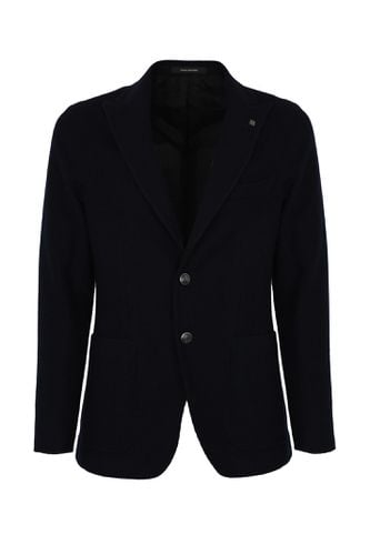 Single-breasted Jacket In Wool Blend - Tagliatore - Modalova