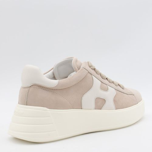 Hogan White Leather Sneakers - Hogan - Modalova