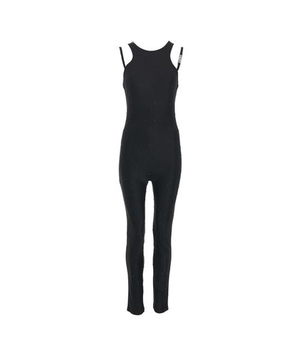 Embellished Halterneck Sleeveless Jumpsuit - Versace Jeans Couture - Modalova