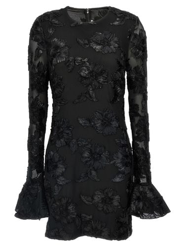 Flower Mesh Mini Dress - Rotate by Birger Christensen - Modalova