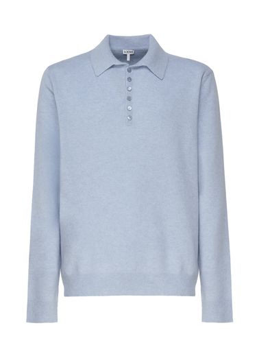 Loewe Polo Sweater In Soft Cashmere - Loewe - Modalova