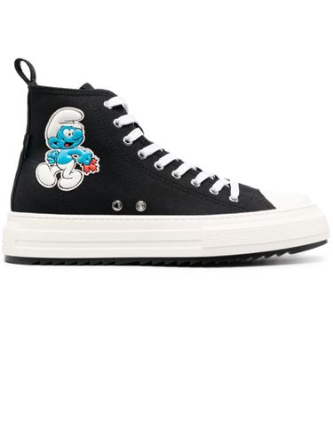 X Smurfs Cotton Sneakers - Dsquared2 - Modalova