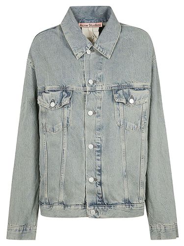 Vintage Effect Denim Jacket - Acne Studios - Modalova