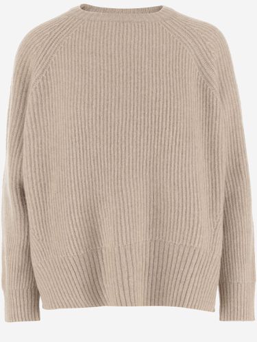 Ribbed Cashmere And Silk Sweater - Allude - Modalova