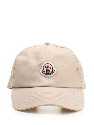 Moncler Logo Patch Baseball Cap - Moncler - Modalova