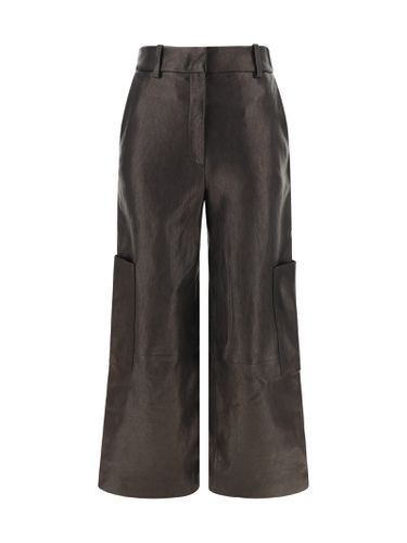 Khaite Leather Caiton Pants - Khaite - Modalova