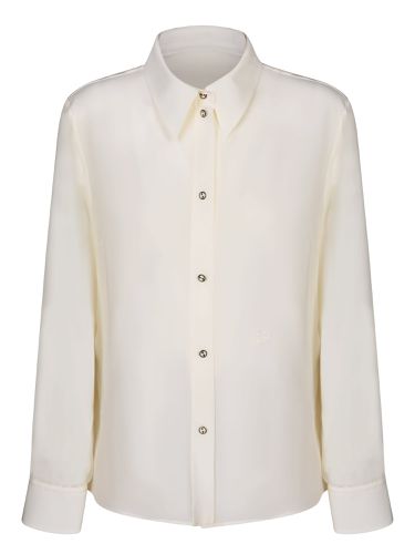 Gucci Ivory Crepe De Chine Shirt - Gucci - Modalova