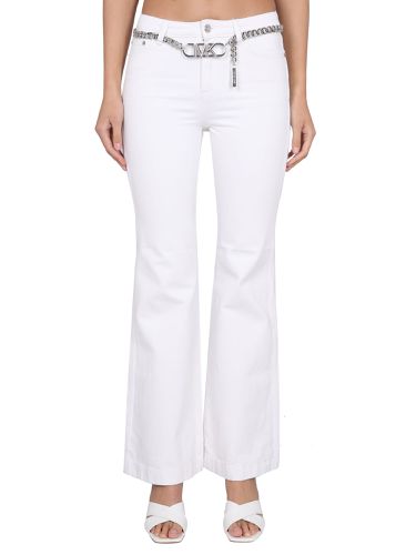 Pants With Logo Belt - MICHAEL Michael Kors - Modalova