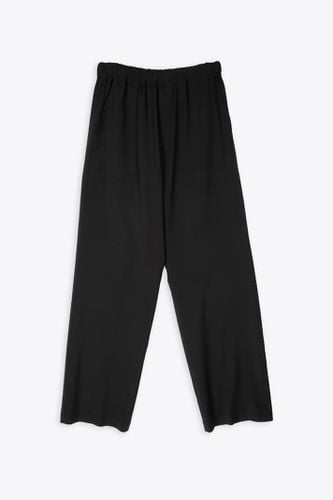 Pantalone Elastico Black wool loose fit tailored pant - Mauro Grifoni - Modalova