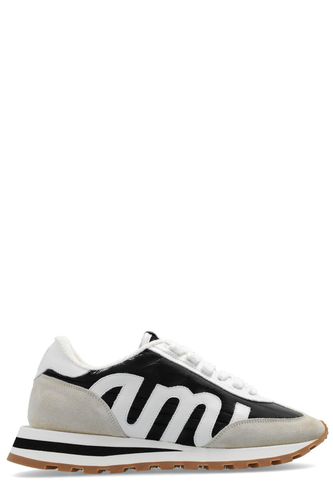 Paris Rush Panelled Logo Patch Sneakers - Ami Alexandre Mattiussi - Modalova