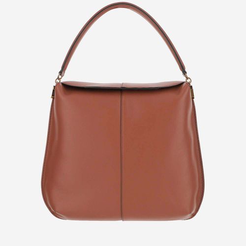 Tods Large Leather T Case Hobo Bag - Tod's - Modalova