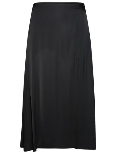 Jil Sander Black Viscose Skirt - Jil Sander - Modalova