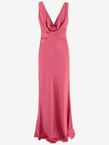 Pinko Long Satin Dress - Pinko - Modalova