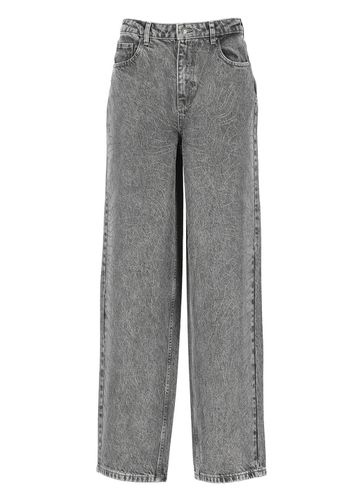 Wide Leg Jeans With Rhinestones - Rotate by Birger Christensen - Modalova