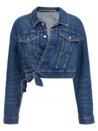 Wrapped Trucker Jacket - Alexander Wang - Modalova