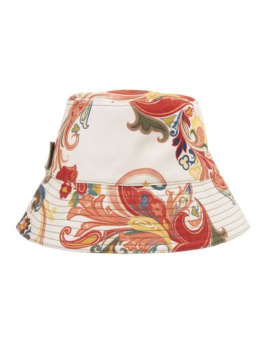 Bucket Hat With Paisley Print - Etro - Modalova