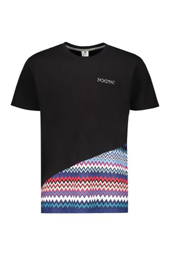 Missoni Logo Cotton T-shirt - Missoni - Modalova