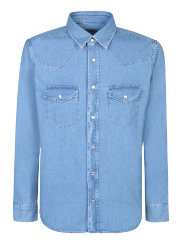 Tom Ford Western Blue Shirt - Tom Ford - Modalova