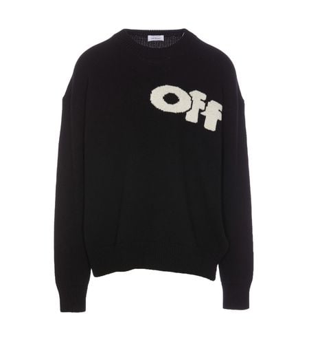 Off-White Shared Logo Knit Sweater - Off-White - Modalova