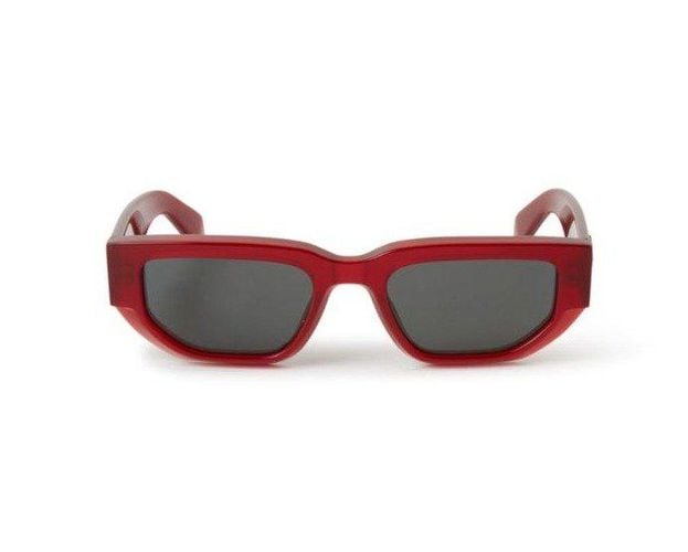 Irregular Frame Sunglasses - Off-White - Modalova