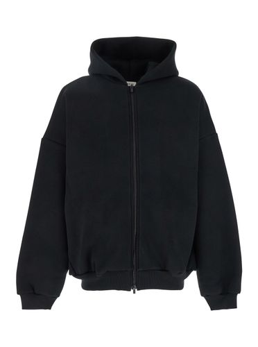 Hoodie With Zip Closure And Eternal Writing On The Back In Cotton Blend Man - Fear of God - Modalova