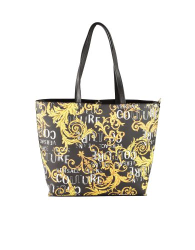 Womens Nero/giallo Handbag - Versace Jeans Couture - Modalova