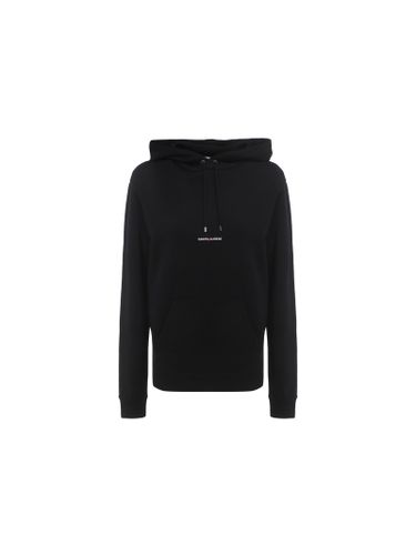 Saint Laurent Cotton Hoodie - Saint Laurent - Modalova