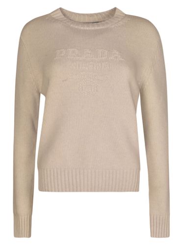 Prada Logo Knit Sweater - Prada - Modalova