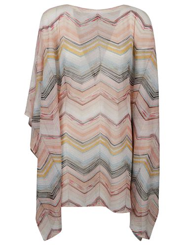 Missoni Zigzag Print Poncho - Missoni - Modalova