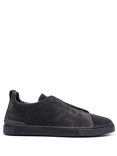 Triple Stitch Low Top Sneakers - Zegna - Modalova