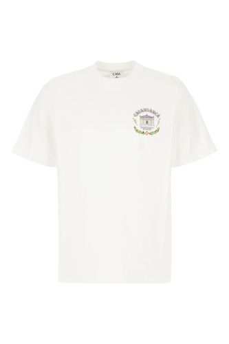 Cotton Le Temple Du Sport T-shirt - Casablanca - Modalova