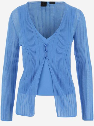 Pinko V-neck Long-sleeved Sweater - Pinko - Modalova