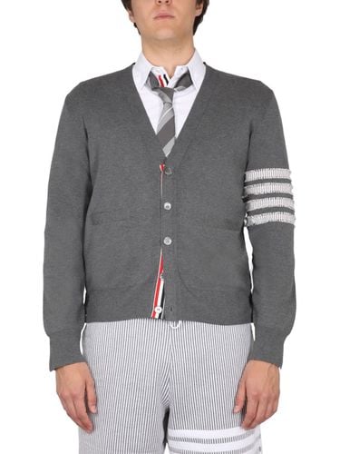 Thom Browne 4 Bar Stripe Cardigan - Thom Browne - Modalova