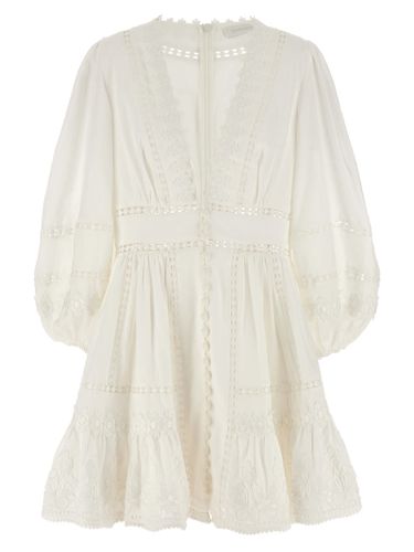 Zimmermann pop Trimmed Mini Dress - Zimmermann - Modalova