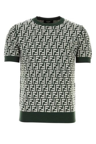 Fendi Embroidered Wool Sweater - Fendi - Modalova