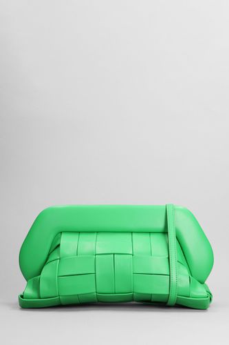 Bios Flat Clutch In Green Faux Leather - THEMOIRè - Modalova