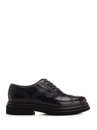 Leather Oxford Shoes - Dolce & Gabbana - Modalova