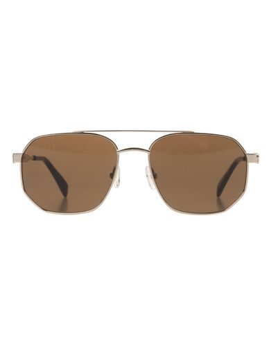 Caravan Floating Skull Sunglasses In Gold/ - Alexander McQueen - Modalova