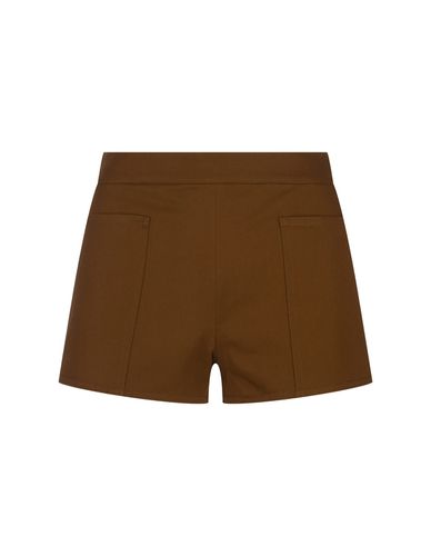 Max Mara Light Brown Riad Shorts - Max Mara - Modalova