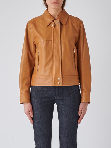 Bacio Leather Jacket - Max Mara Studio - Modalova