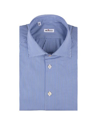 Kiton Sky Blue Poplin Shirt - Kiton - Modalova