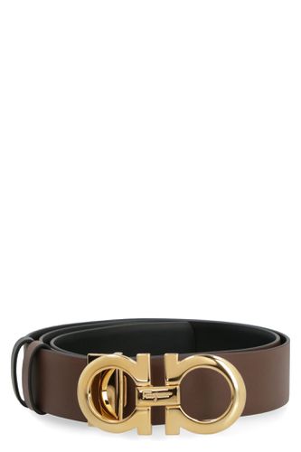 Ferragamo Gancini Leather Belt - Ferragamo - Modalova