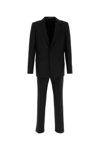 Gucci Black Wool Suit - Gucci - Modalova