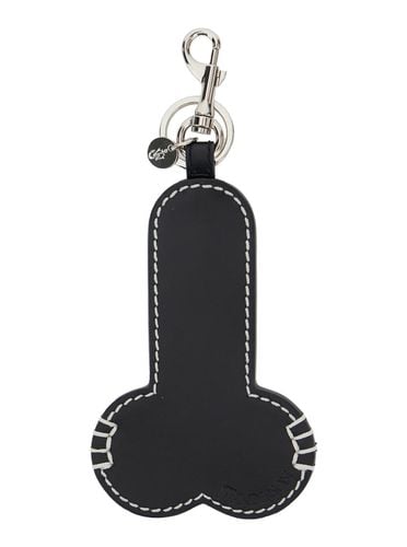 J. W. Anderson Keychain With Embossed Logo In Leather Man - J.W. Anderson - Modalova