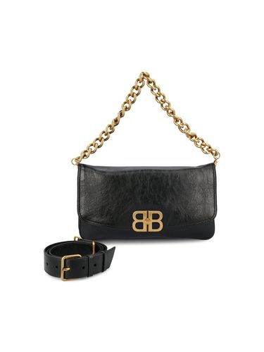 Bb Soft Medium Flap Shoulder Bag - Balenciaga - Modalova